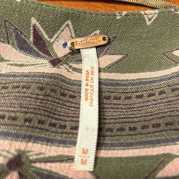 FREE PEOPLE BEAUTIFUL FLOWY MINI DRESS - Picture 7 of 8